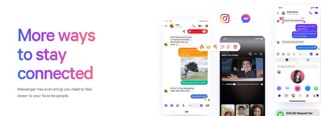 Mejores aplicaciones para llamadas WiFi: Facebook Messenger