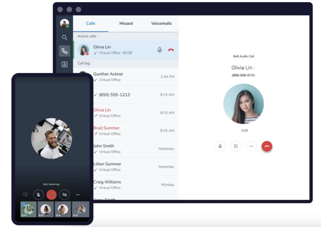 Best softphone for business: 8x8