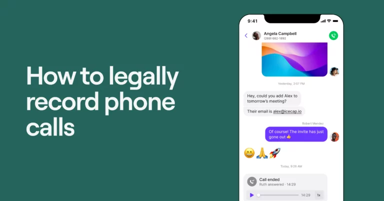 How to legally record phone calls