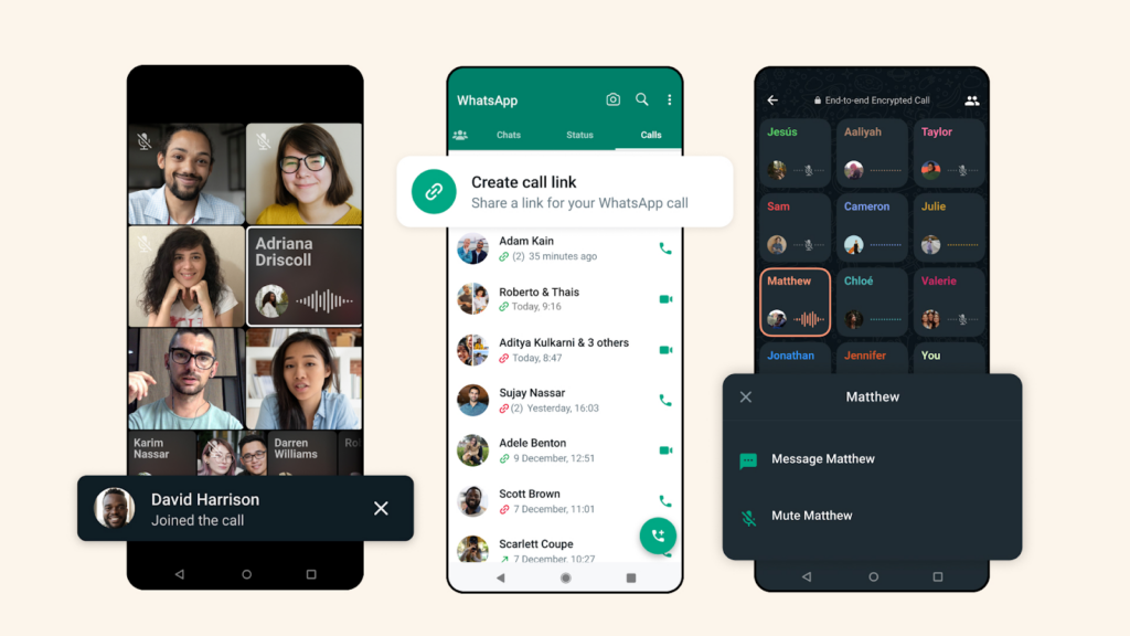 Google Voice alternatives: WhatsApp Business
