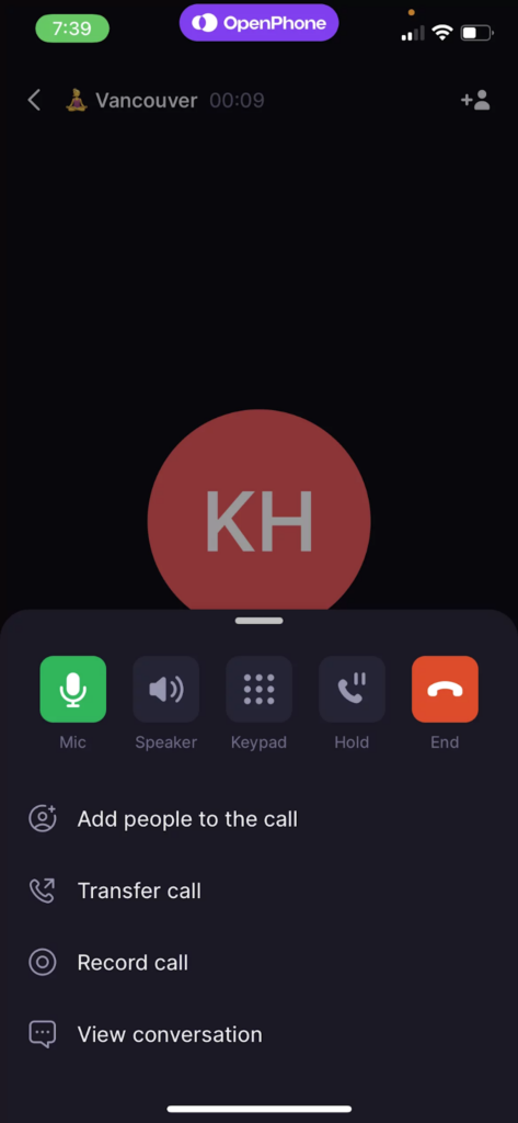 How to record a phone call: Quo