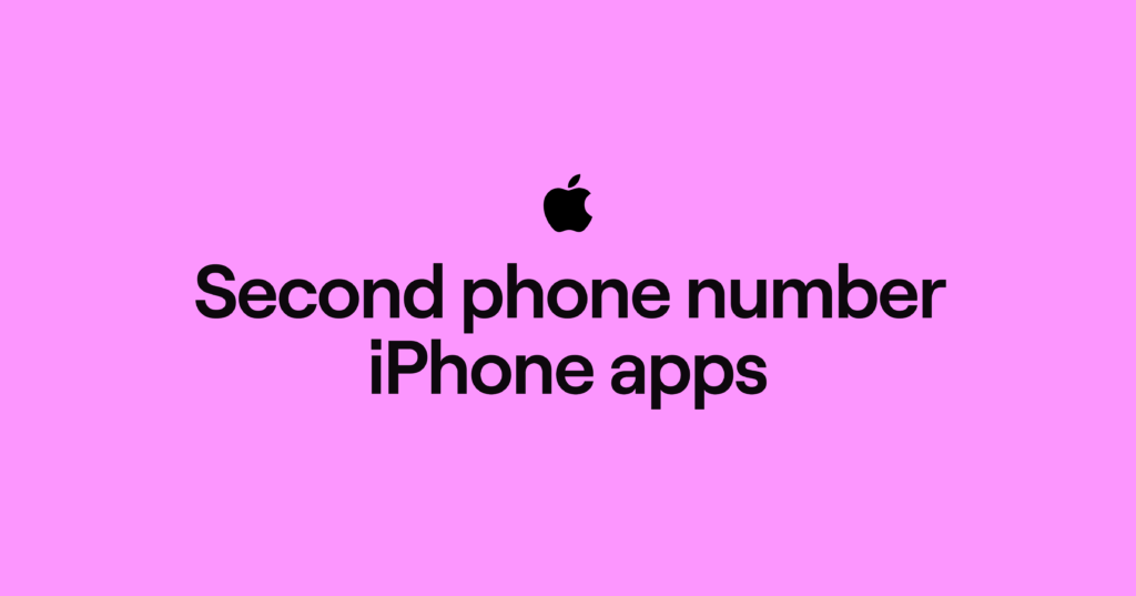 Second Phone Number iPhone