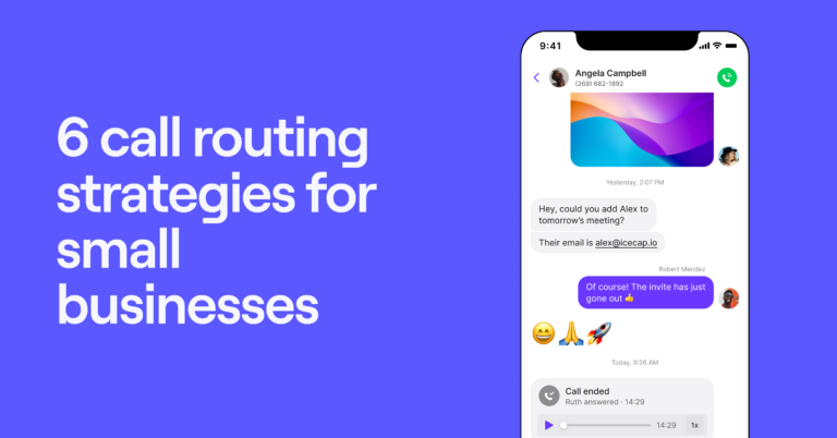 Call routing strategies