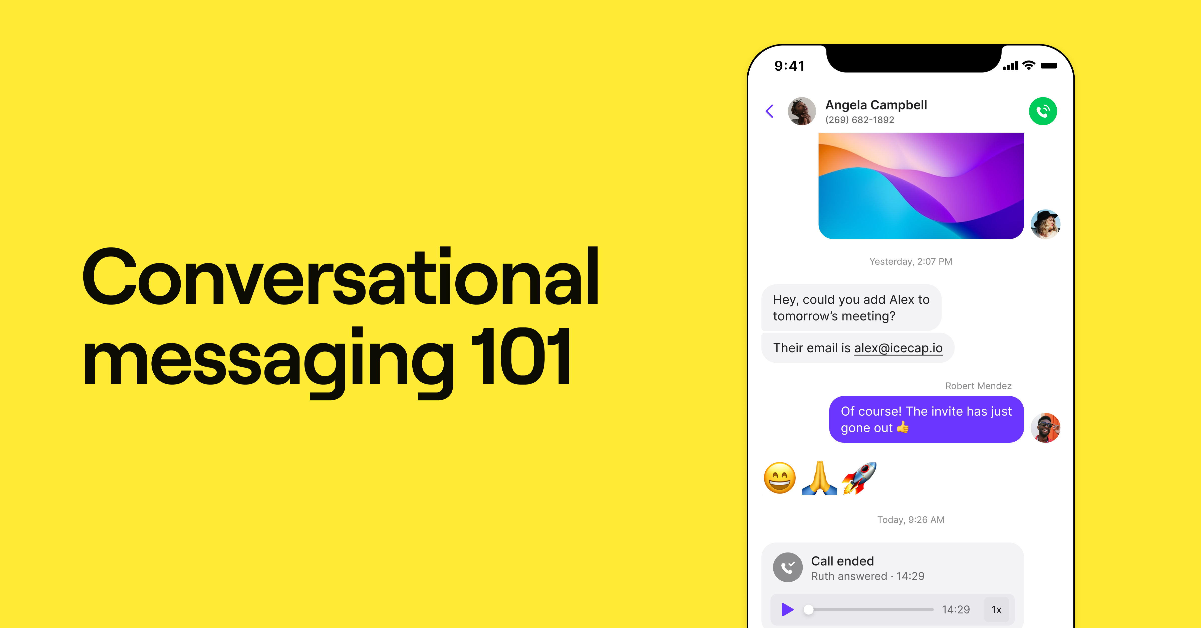 Conversational messaging