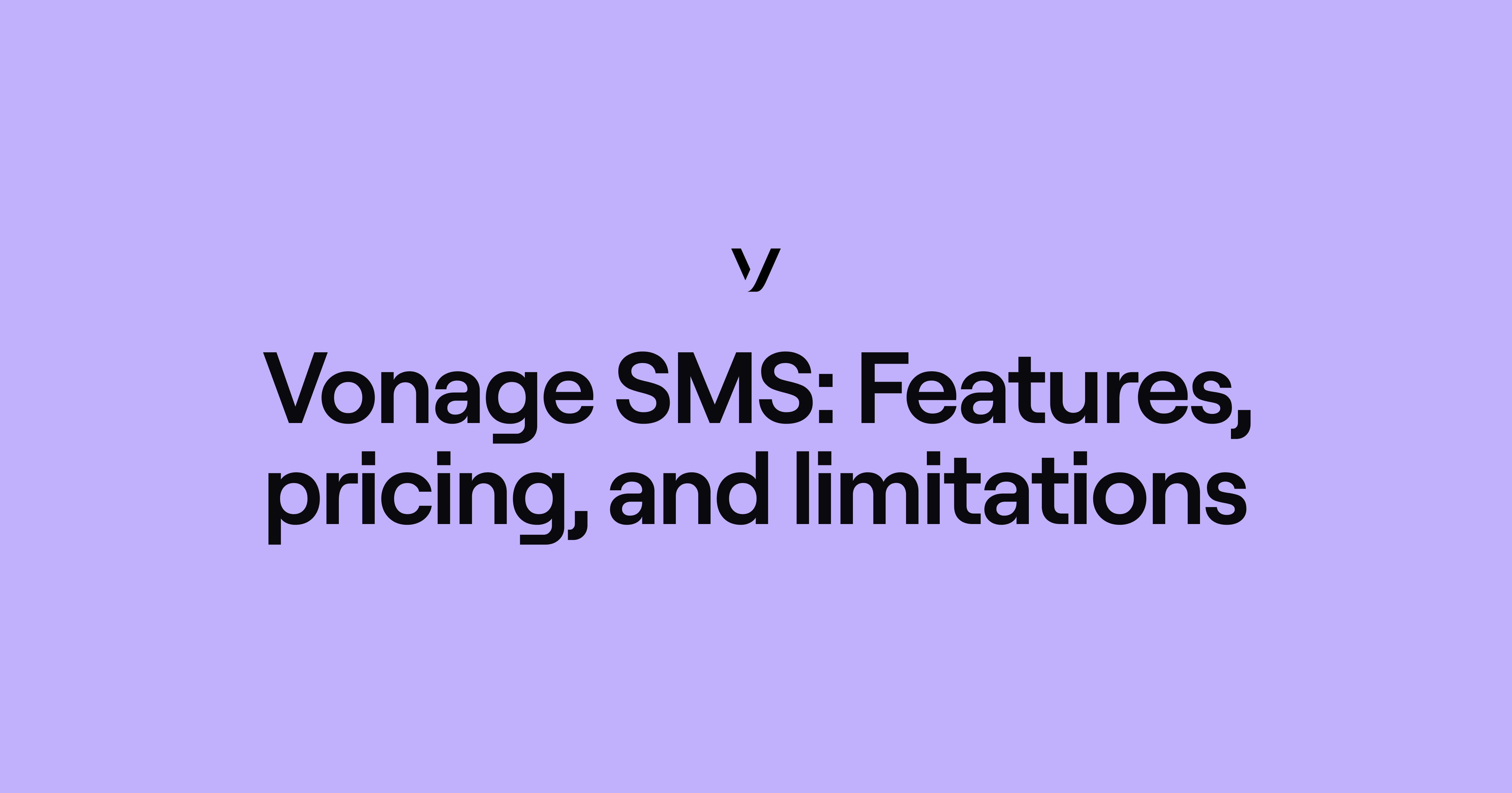 Vonage SMS