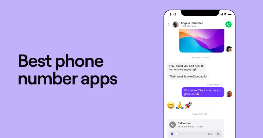 Best second phone number apps
