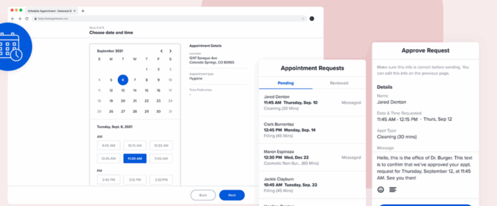 Weave user interface