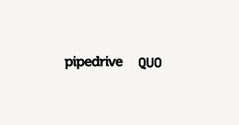 Quo Pipedrive integration