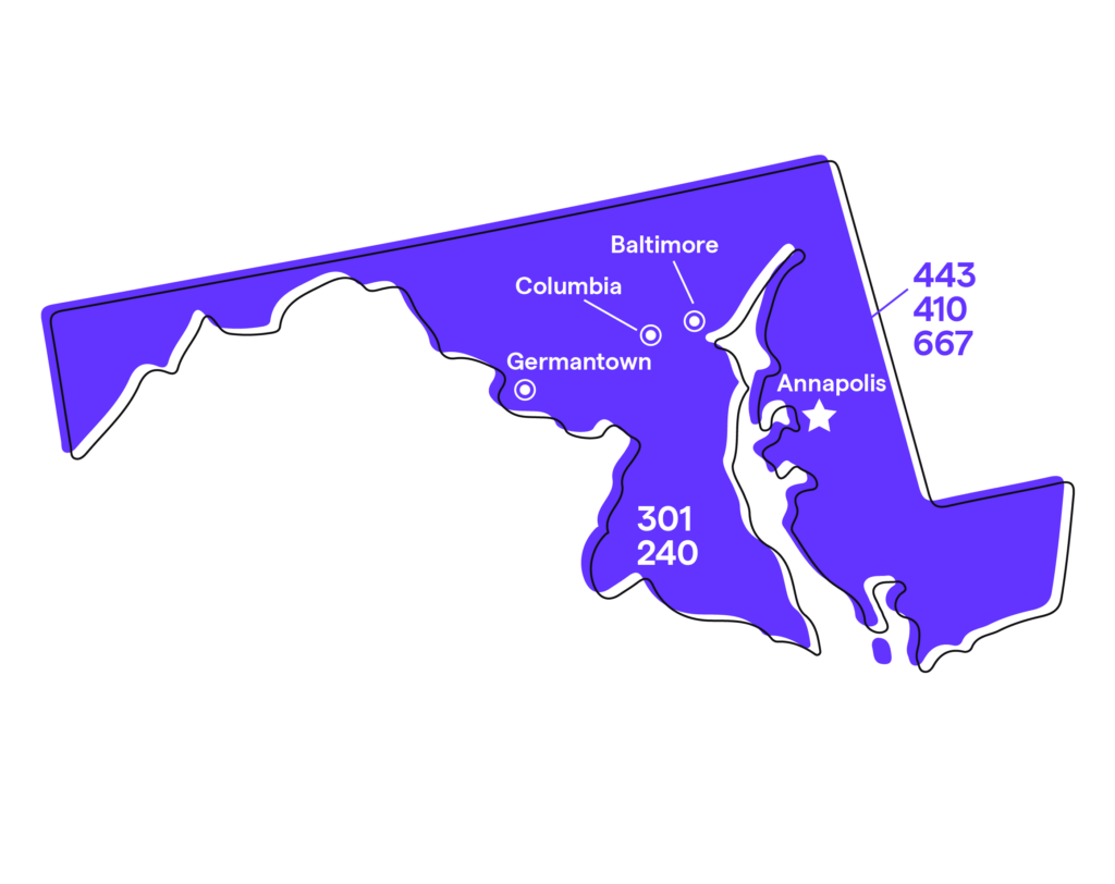 Get a Maryland local phone number - OpenPhone