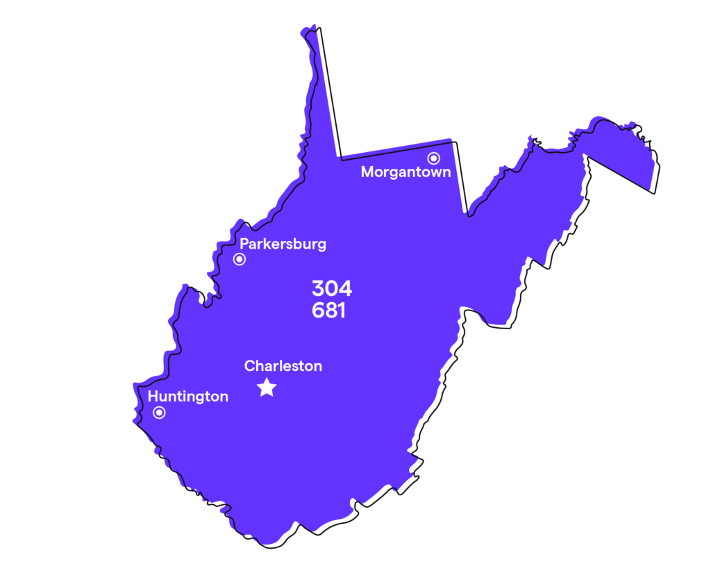 Get a West Virginia local phone number - OpenPhone